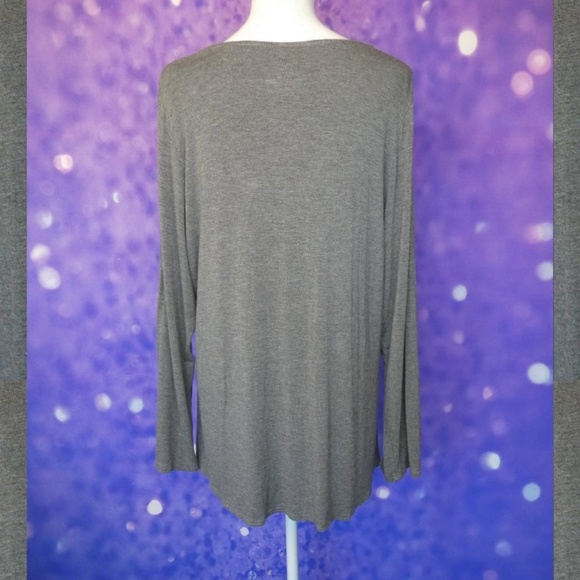 George Grey Long Sleeve Lace Top 2X - Picture 5 of 7